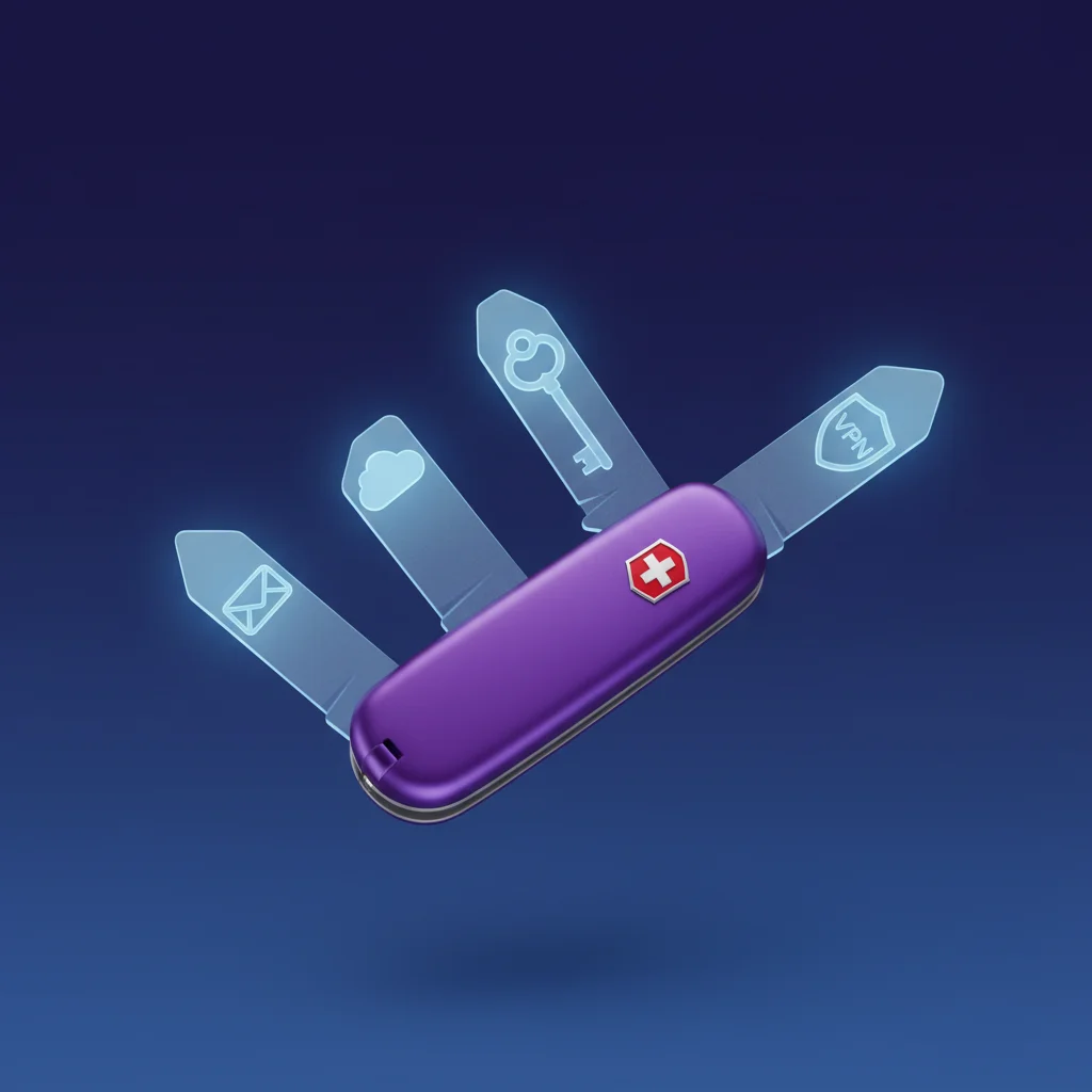 Proton privacy ecosystem with Mail, VPN, Drive, and Pass